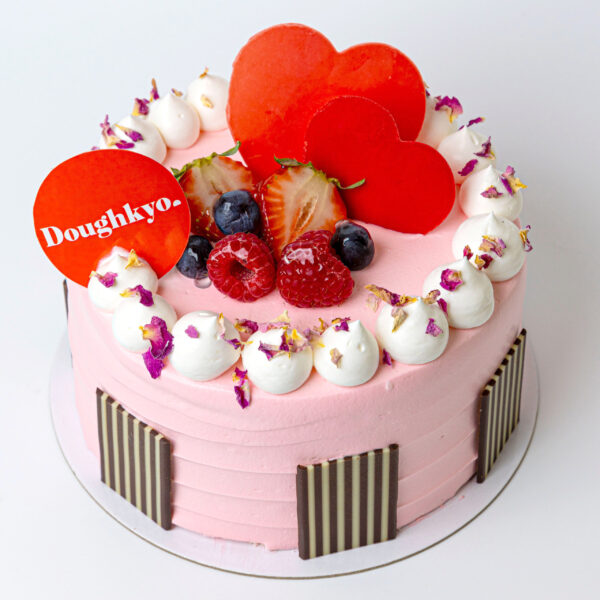Strawberry Chiffon Cake