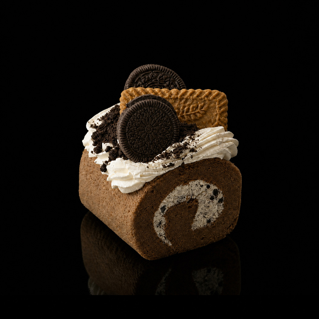Oreo Roll Cake