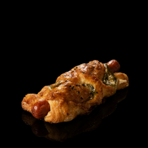 SRIRACHA BEEF SAUSAGE CHEESE CROISSANT
