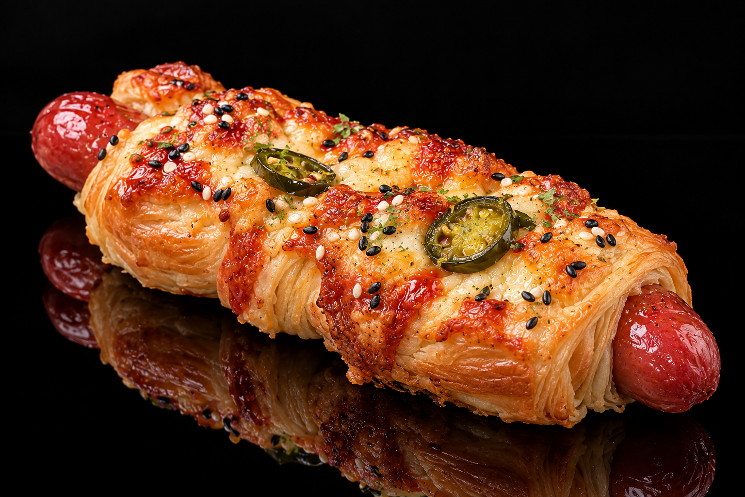 JALAPENO BEEF SAUSAGE CROISSANT