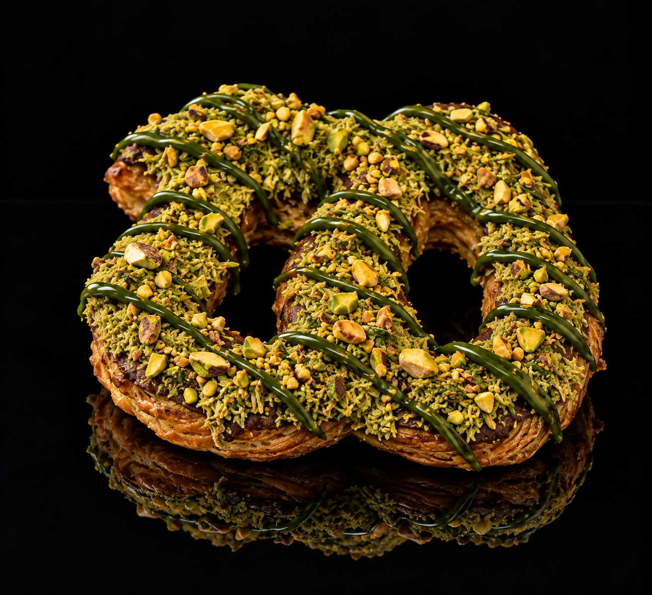 PISTACHIO PRETZEL CROISSANT